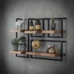 Hoyz Collection Hoyz - Wandplank Edge - 65cm - Acaciahout Best