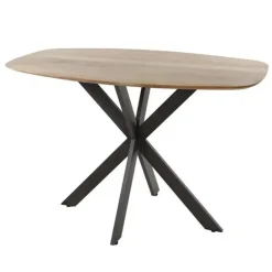 Hoyz Collection - Bartafel Arhus 140cm - Massief Acacia Naturel Outlet