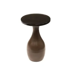 Hoyz Collection - Bijzettafel Eclipse Druppel S - Koper Antiek Finish Hot