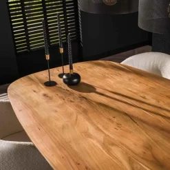 Hoyz Collection - Eetkamertafel Arhus Solid 180cm - Acaciahout - 6 personen Sale