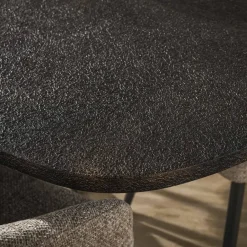 Hoyz Collection - Eettafel Metallic Deens Ovaal 180 Cm - Zwartbruin Sale