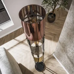 Hoyz Collection - Vloerlamp Lucente Tricolore 3-lichts - Artic Zwart Sale