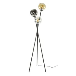 Hoyz Collection - Vloerlamp Multi Globe 3-lichts - Artic Zwart