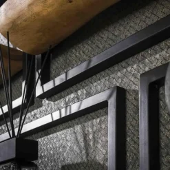 Hoyz Collection - Wandschap Set Edge - Massief Acacia Naturel - Set van 5 Discount