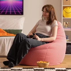 icon - Dalton Zitzak Fauteuil - Gaming - Roze New