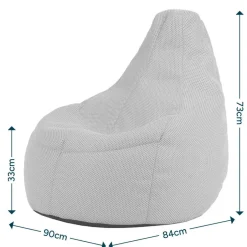 icon - Dalton Zitzak Fauteuil - Gaming - Roze New