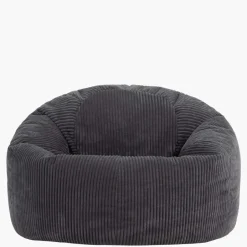 icon - Kingston XL Zitzak Fauteuil - Ribfluweel - Houtskool Discount