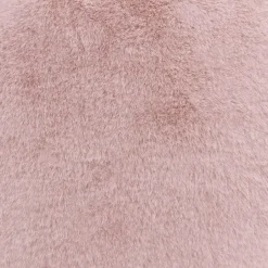 icon - Kingston Zitzak Fauteuil - Fluffy Pluche Imitatiebont - Oud roze