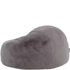 icon - Kingston Zitzak Fauteuil - Fluffy Pluche Imitatiebont - Grijs Hot