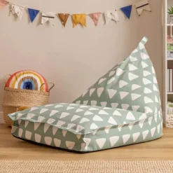 icon - Lounge Kinderzitzak Stoel - Binnen - Buiten - Saliegroen Sale