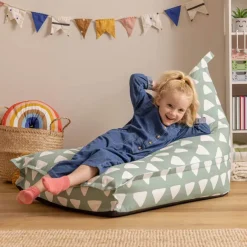 icon - Lounge Kinderzitzak Stoel - Binnen - Buiten - Saliegroen Sale