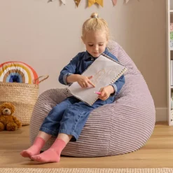 icon Kinderzitzakken Dalton - Corduroy Zitzak - Paars Discount