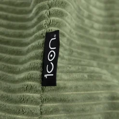 icon Kinderzitzakken Dalton - Corduroy Zitzak - Saliegroen Hot