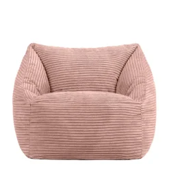 icon Kinderzitzakken Morgan - Corduroy Zitzak met Vulling - Oud roze Hot