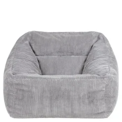 icon Zitzack Natalia - Corduroy Zitzakfauteuil - Grijs Clearance