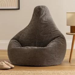 icon Zitzak Dalton - Corduroy Zitzak Volwassenen - Houtskool Online