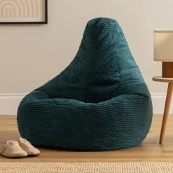 icon Zitzak Dalton - Corduroy Zitzak Volwassenen - Blauwgroen Best