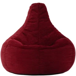 icon Zitzak Dalton - Corduroy Zitzak Volwassenen - Bordeaux Hot