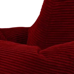 icon Zitzak Dalton - Corduroy Zitzak Volwassenen - Bordeaux Hot