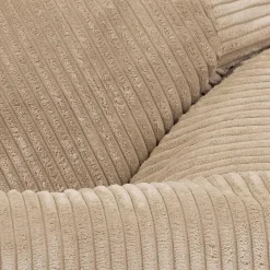 icon Zitzak en Poef Kingston - Corduroy Zitzak - Beige Outlet