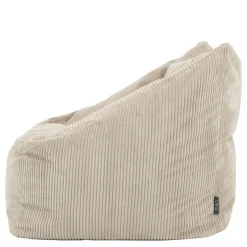 icon Zitzak en Poef Natalia - Corduroy Zitzak - Beige Online