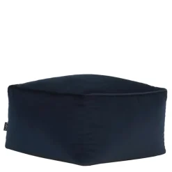 icon Zitzak en Poef Natalia - Fluwelen Zitzak - Marineblauw Discount