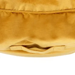 icon Zitzak en Poef Natalia - Fluwelen Zitzak - Geel Discount