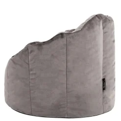 icon Zitzak en Poef Sirena - Zitzak Velvet - Houtskool