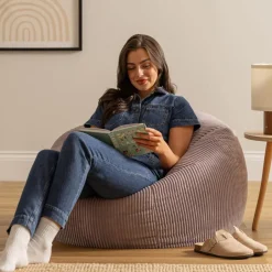 icon Zitzak Kingston - Corduroy Zitzak Volwassenen - Paars Sale