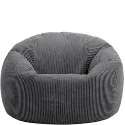 icon Zitzak Kingston - Corduroy Zitzak Volwassenen - Houtskool Hot