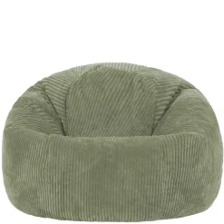 icon Zitzak Kingston - Ribfluweel Zitzak Volwassenen - Saliegroen