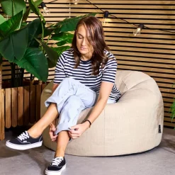 icon Zitzak Kingston - Zitzak Buiten - Beige New