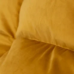 icon Zitzak Lounger Dolce - Fluwelen Zitzak - Geel Sale