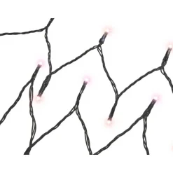 Beliani IGALIKU - LED kerstverlichting - Zwart - 2700 cm - PVC Discount