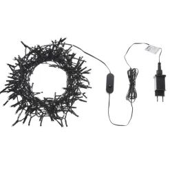 Beliani IGALIKU - LED kerstverlichting - Zwart - 2700 cm - PVC Discount