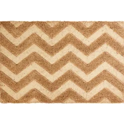 Leen Bakker ILOCOS - Deurmat - Natuurlijk - 40 x 60 cm - Kokos