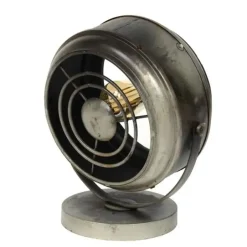 Dimehouse Industriele tafellamp Bame - 20x29x33 cm - Zilver - Zilverkleurig New