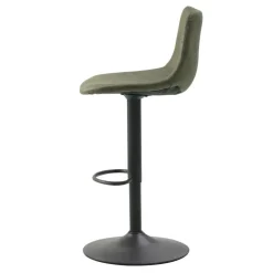 Dimehouse Industriële Draaibare Barkruk Boran Groen - Verstelbaar - Zonder Armleuningen New