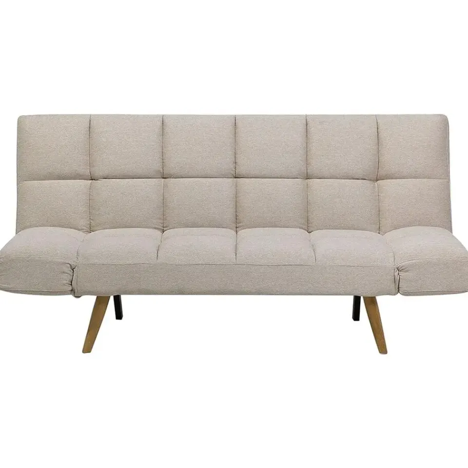 Beliani INGARO - Slaapbank 3-zits - Beige - Polyester Online