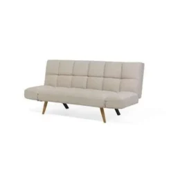 Beliani INGARO - Slaapbank 3-zits - Beige - Polyester Online