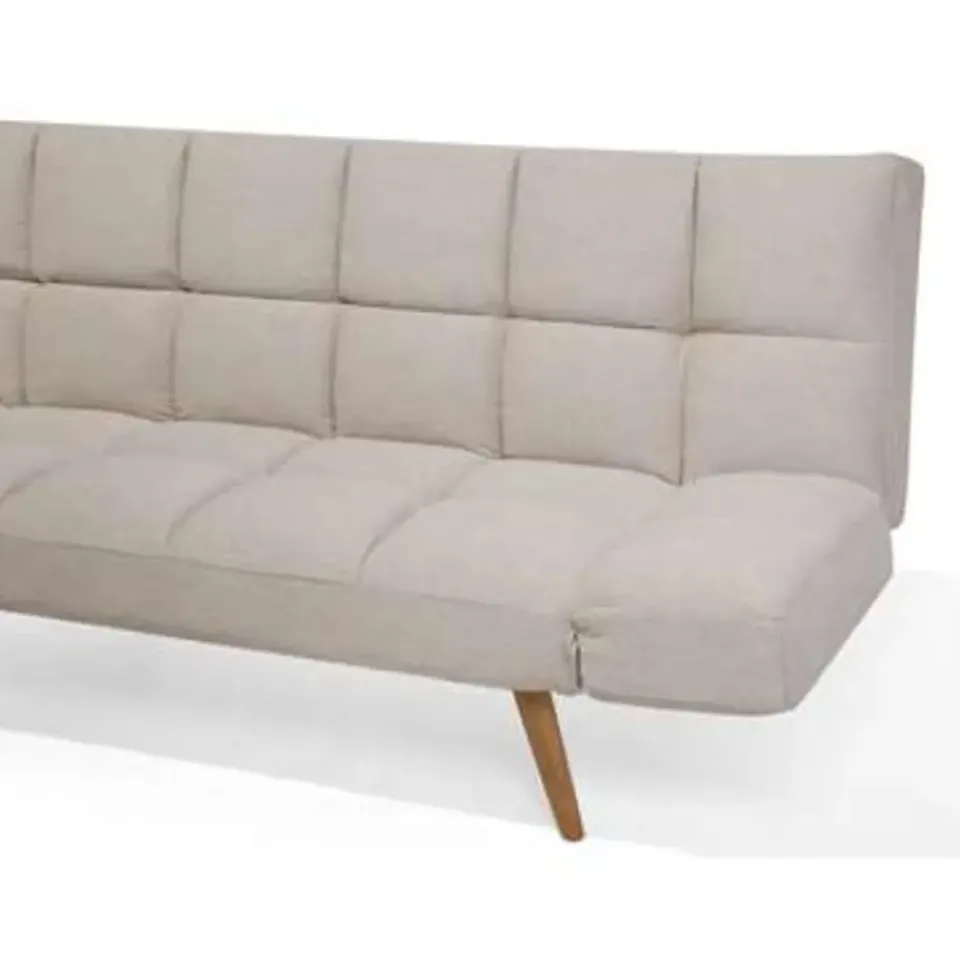 Beliani INGARO - Slaapbank 3-zits - Beige - Polyester Online