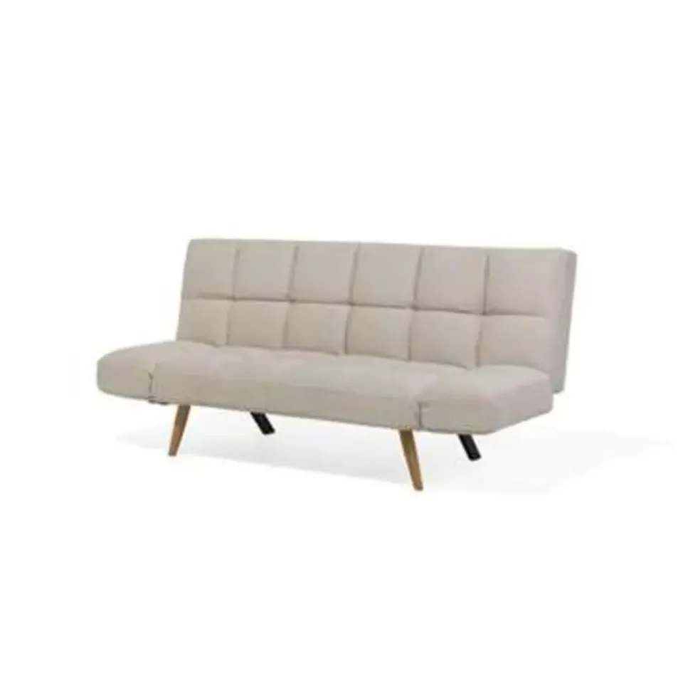 Beliani INGARO - Slaapbank 3-zits - Beige - Polyester Online