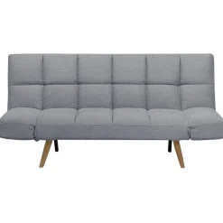 Beliani INGARO - Slaapbank 3-zits - Lichtgrijs - Polyester