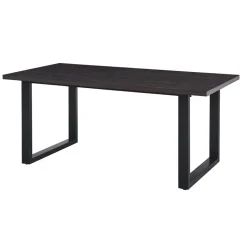 Interiax Eettafel 'Oliver' 200 cm Decor Donkerbruin Hot