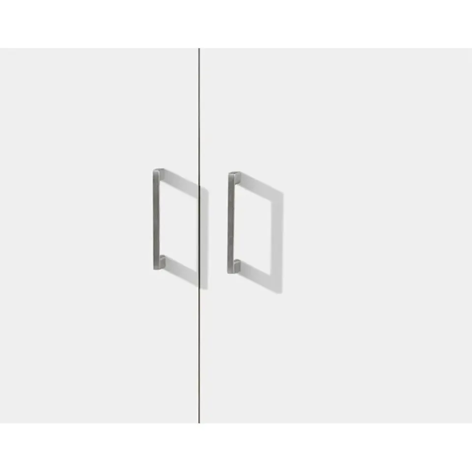 Interiax Kledingkast 'Amelie' - Wit - 2 Deurs - 180x60x40 cm