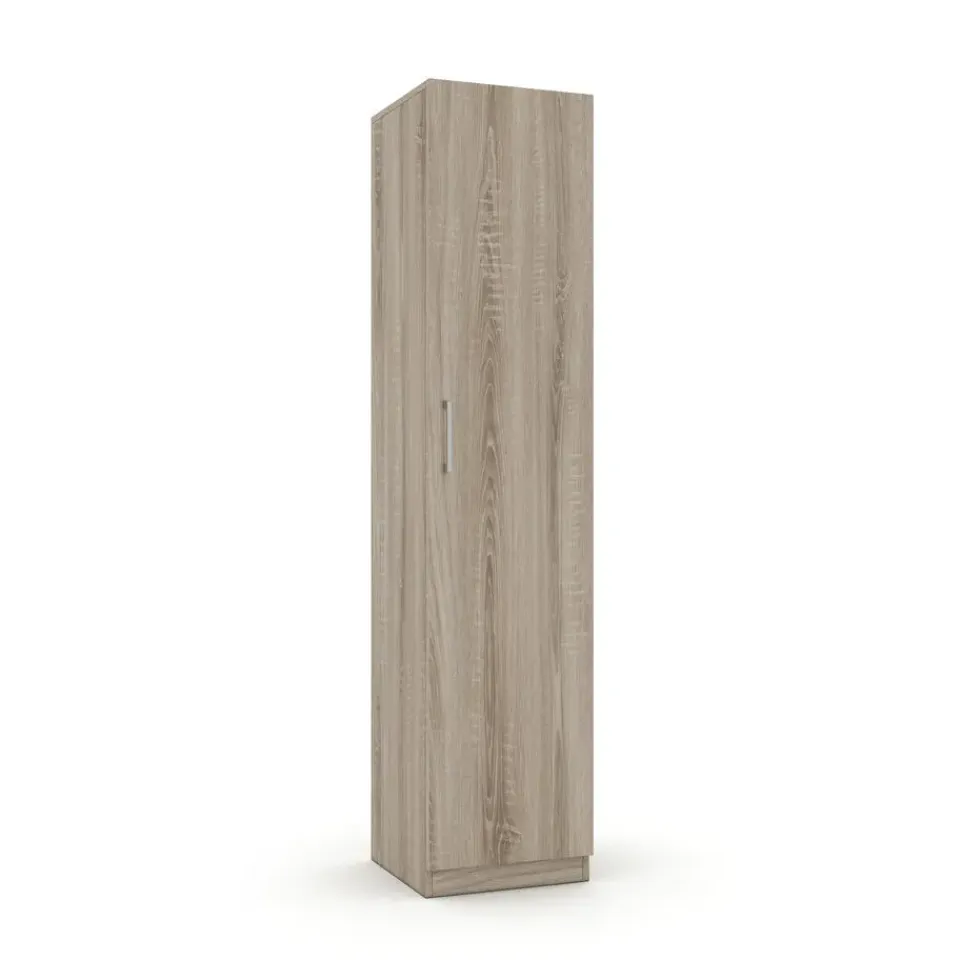 Interiax Kledingkast 'Mila' - Sonoma Eik - 1 Deurs - 180x40x42 cm Sale