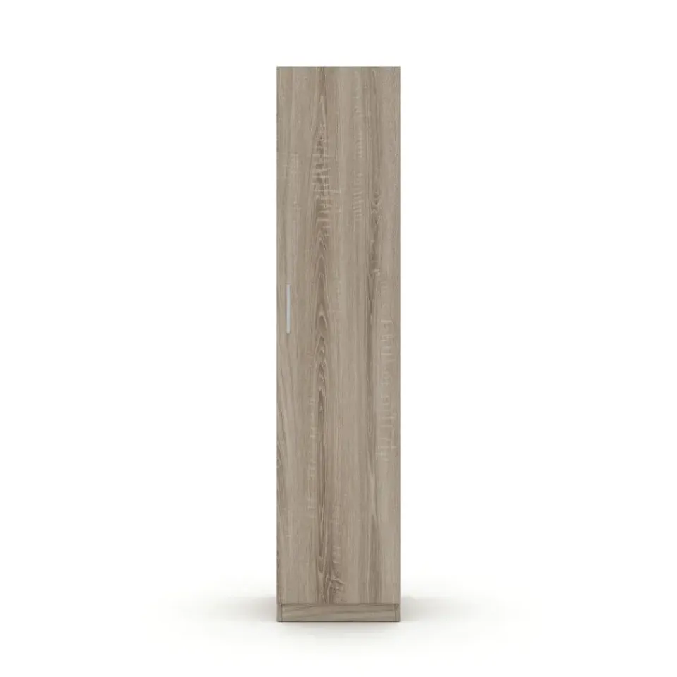 Interiax Kledingkast 'Mila' - Sonoma Eik - 1 Deurs - 180x40x42 cm Sale
