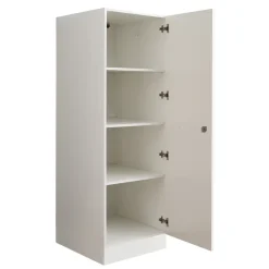 Interiax WASHWALL 'Mary' Wasmachine Opbergkast Wit - 162x50x67.5 cm Discount