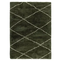 Interieur05 berber vloerkleed Nea groen/cream - 330 x 240 cm Clearance