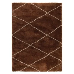 Interieur05 berber vloerkleed Nea roest/creme - 190 x 135 cm Clearance